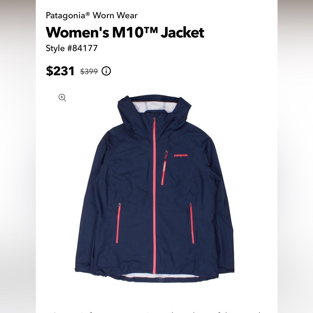 Patagonia Ultra Lightweight Rain Jacket